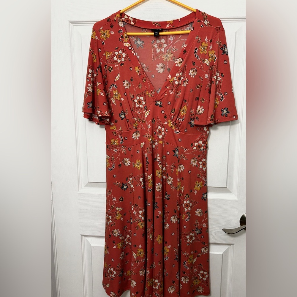 Torrid Chic Floral Dress
